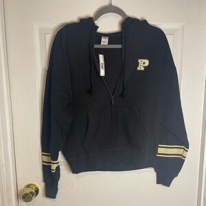 VS PINK - NWT XS HOODIE BLACK